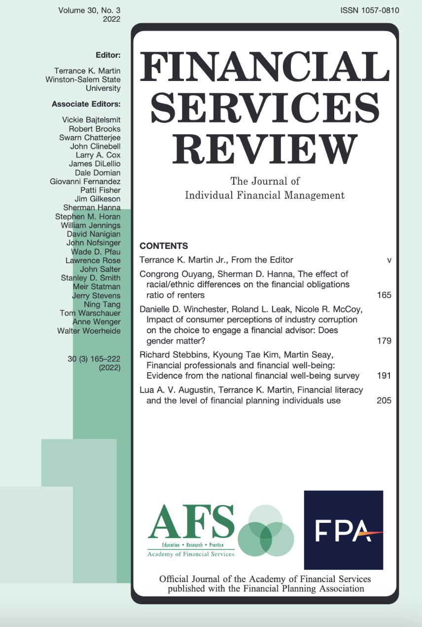 					View Vol. 30 No. 3 (2022): Fall 2022
				